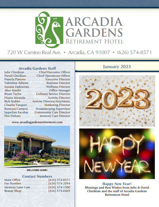 January 2023 Newsletter